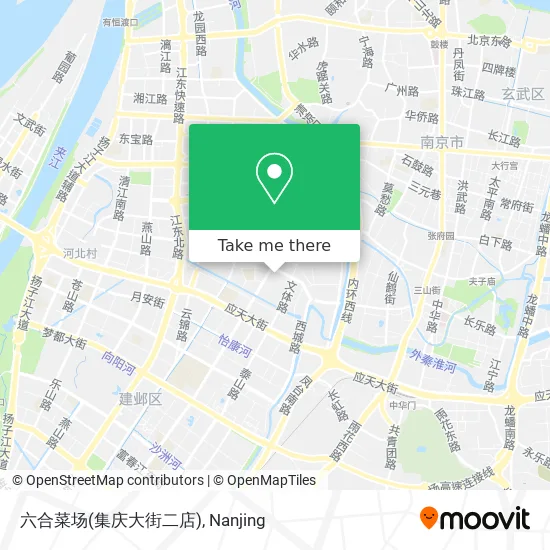 六合菜场(集庆大街二店) map