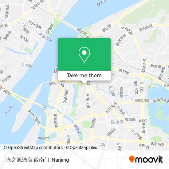 海之源酒店-西南门 map