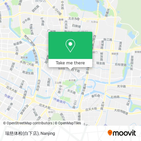 瑞慈体检(白下店) map