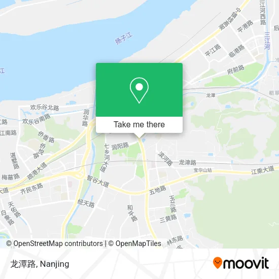 龙潭路 map
