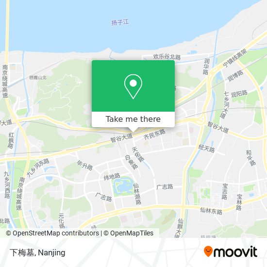 下梅墓 map