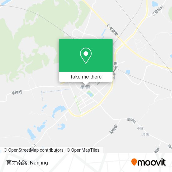 育才南路 map