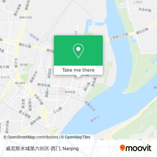 威尼斯水城第六街区-西门 map