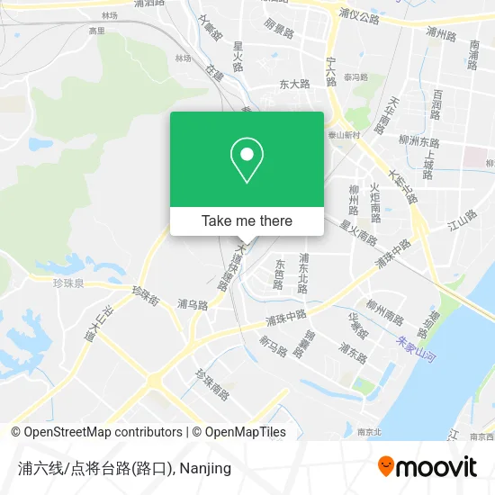 浦六线/点将台路(路口) map