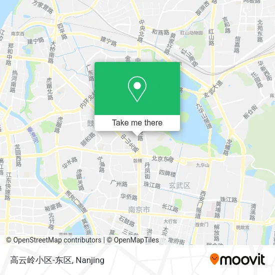 高云岭小区-东区 map