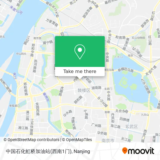 中国石化虹桥加油站(西南1门) map