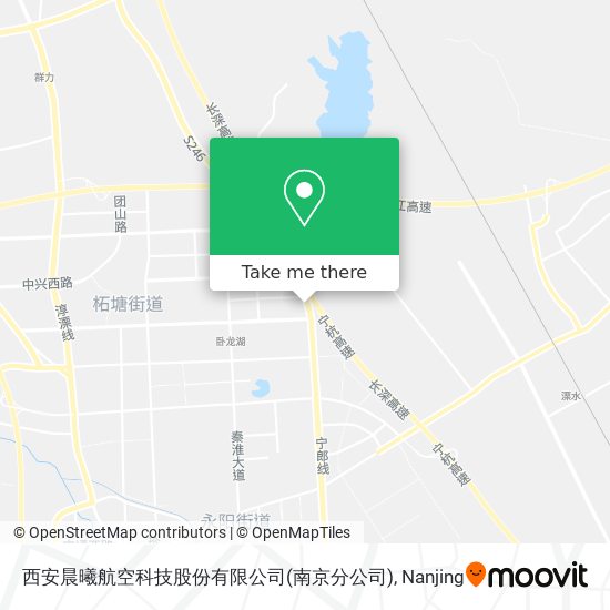 西安晨曦航空科技股份有限公司(南京分公司) map