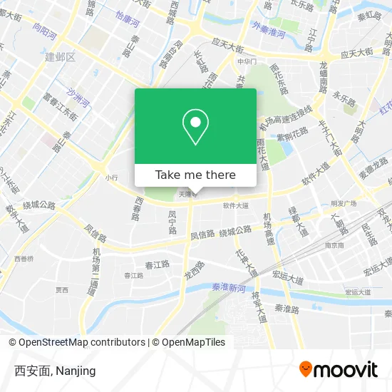西安面 map