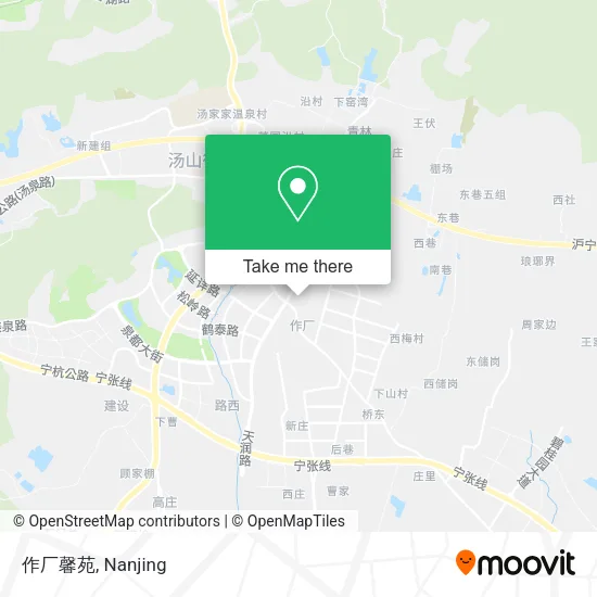 作厂馨苑 map