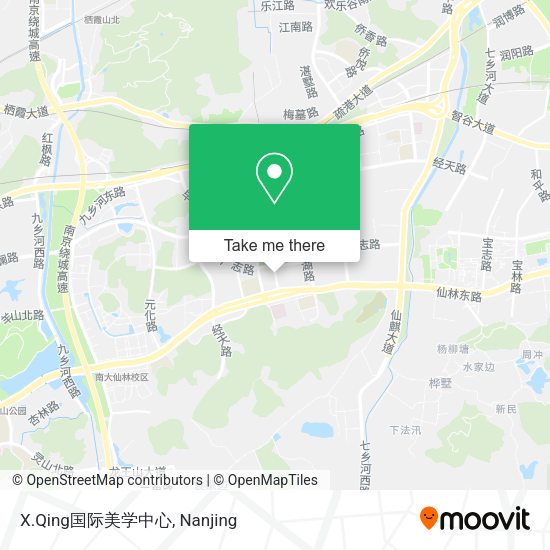 X.Qing国际美学中心 map