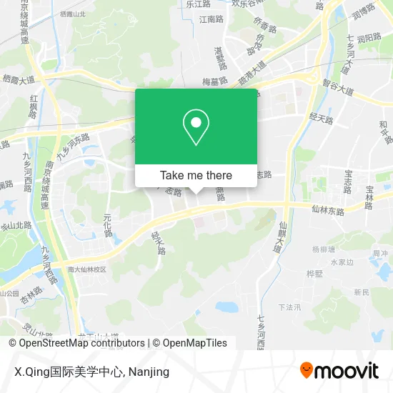 X.Qing国际美学中心 map
