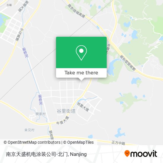 南京天盛机电涂装公司-北门 map
