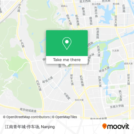 江南青年城-停车场 map