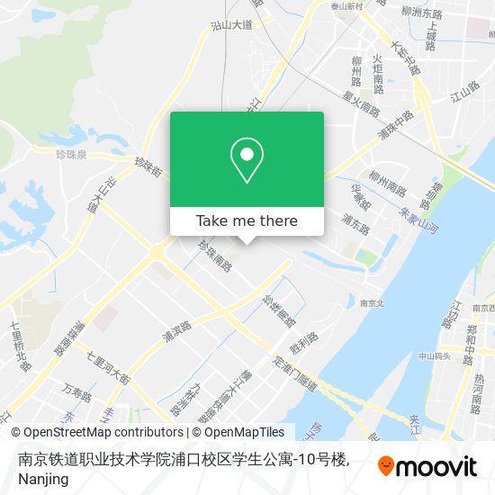 南京铁道职业技术学院浦口校区学生公寓-10号楼 map