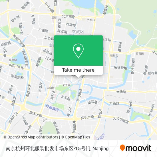 南京杭州环北服装批发市场东区-15号门 map