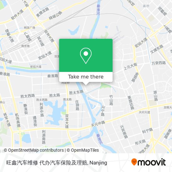 旺鑫汽车维修 代办汽车保险及理赔 map