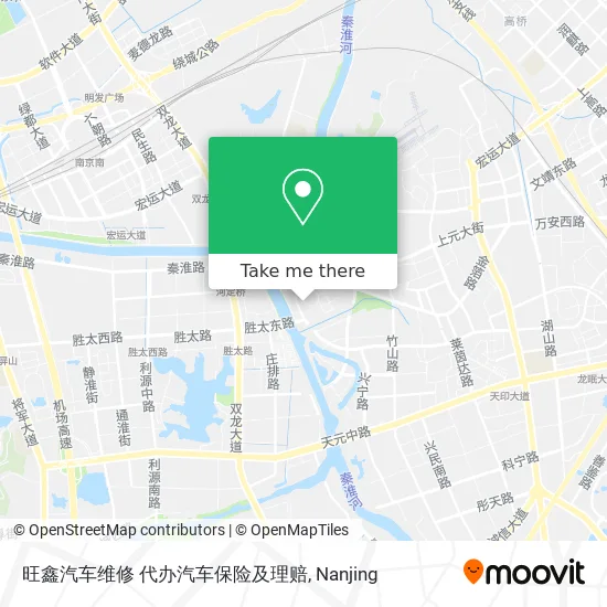 旺鑫汽车维修 代办汽车保险及理赔 map