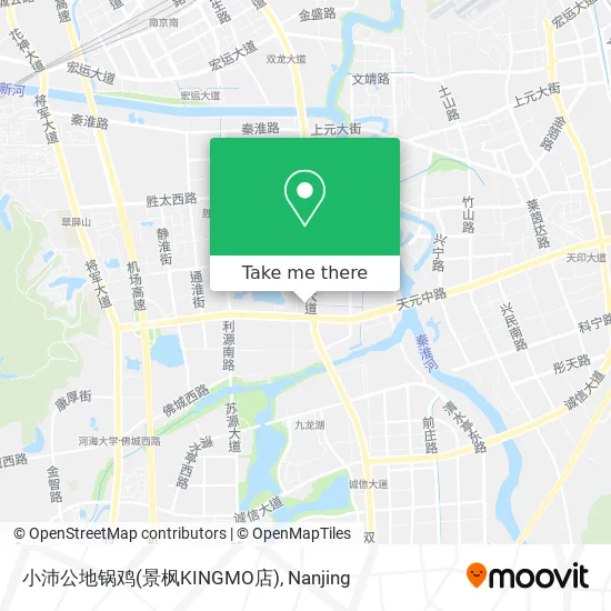小沛公地锅鸡(景枫KINGMO店) map