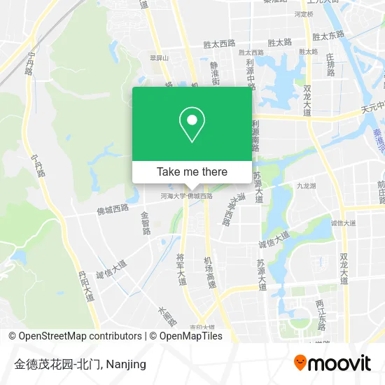 金德茂花园-北门 map