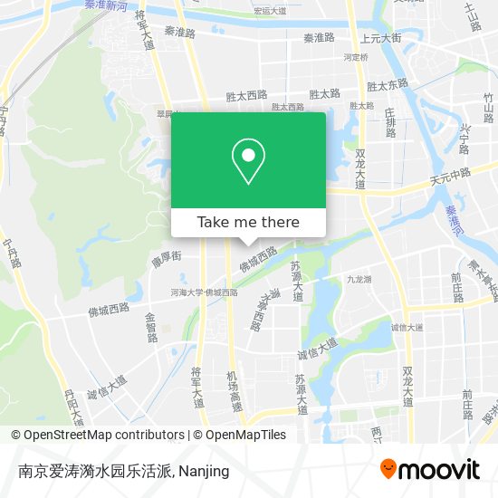 南京爱涛漪水园乐活派 map