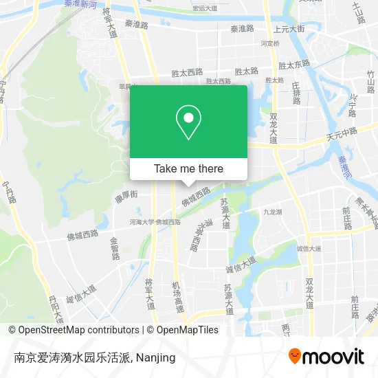 南京爱涛漪水园乐活派 map