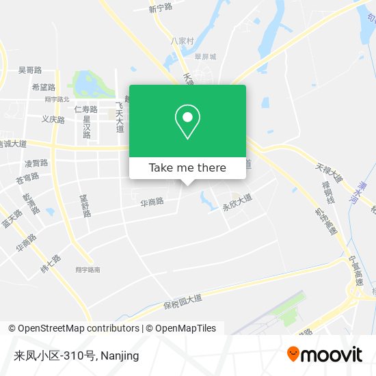 来凤小区-310号 map
