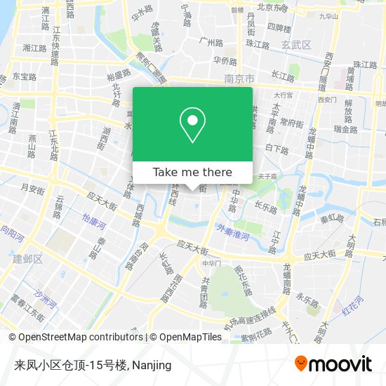 来凤小区仓顶-15号楼 map