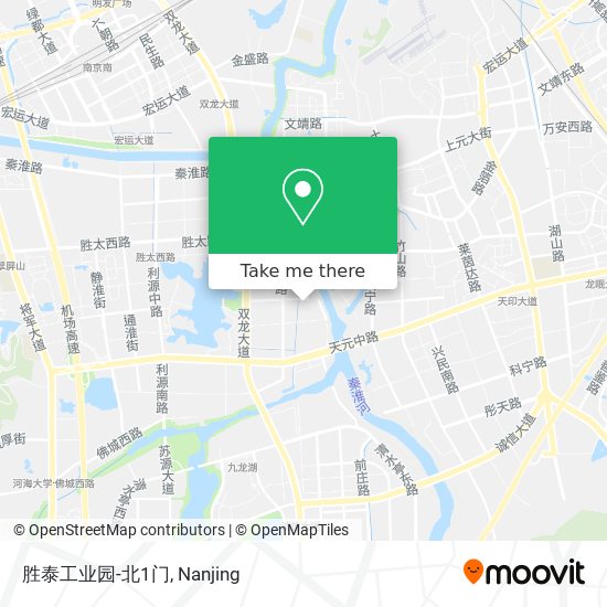 胜泰工业园-北1门 map
