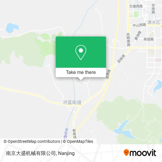 南京大盛机械有限公司 map