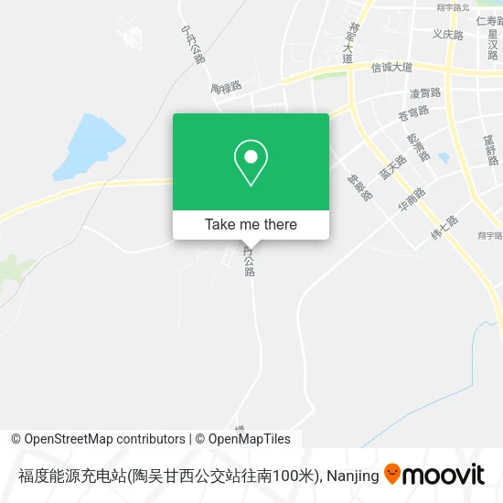 福度能源充电站(陶吴甘西公交站往南100米) map