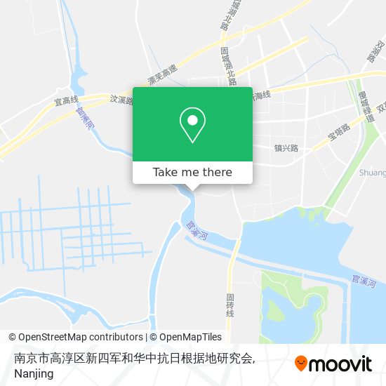 南京市高淳区新四军和华中抗日根据地研究会 map