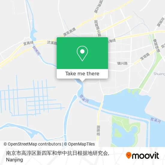 南京市高淳区新四军和华中抗日根据地研究会 map
