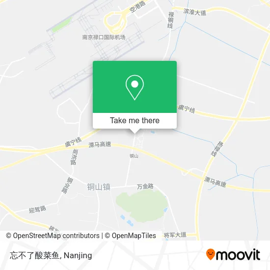 忘不了酸菜鱼 map