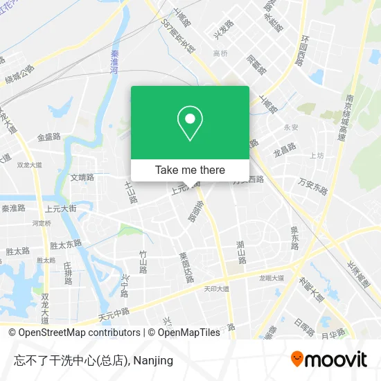 忘不了干洗中心(总店) map