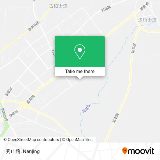 秀山路 map