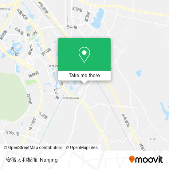 安徽太和板面 map