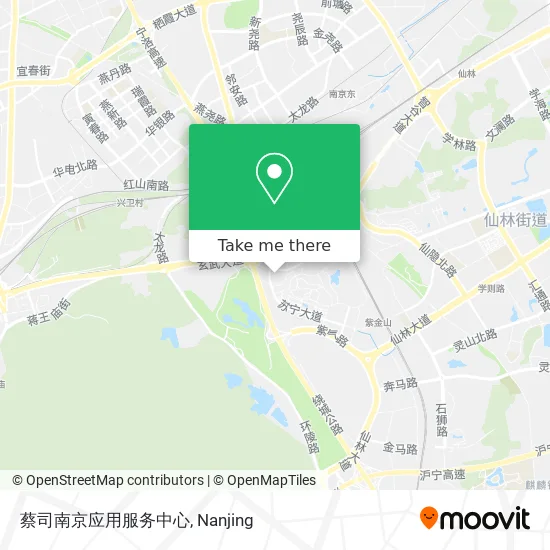 蔡司南京应用服务中心 map