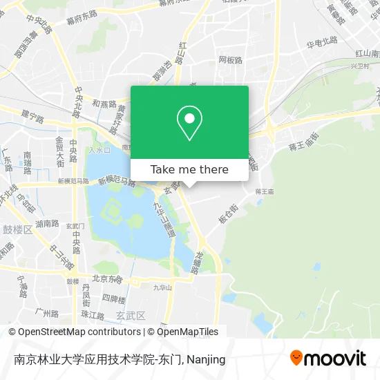 南京林业大学应用技术学院-东门 map
