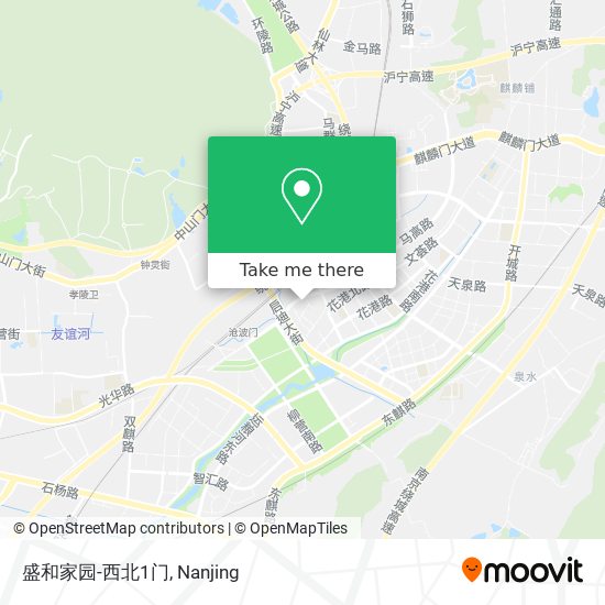盛和家园-西北1门 map