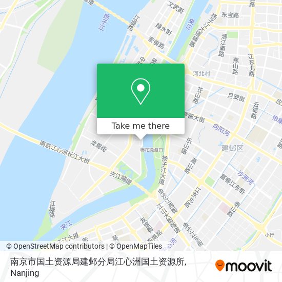 南京市国土资源局建邺分局江心洲国土资源所 map
