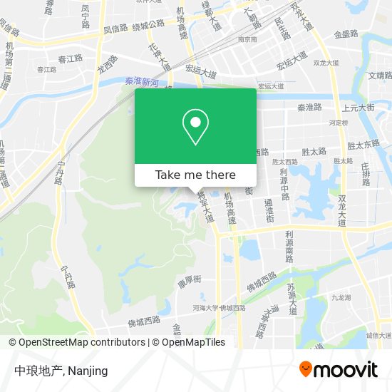 中琅地产 map