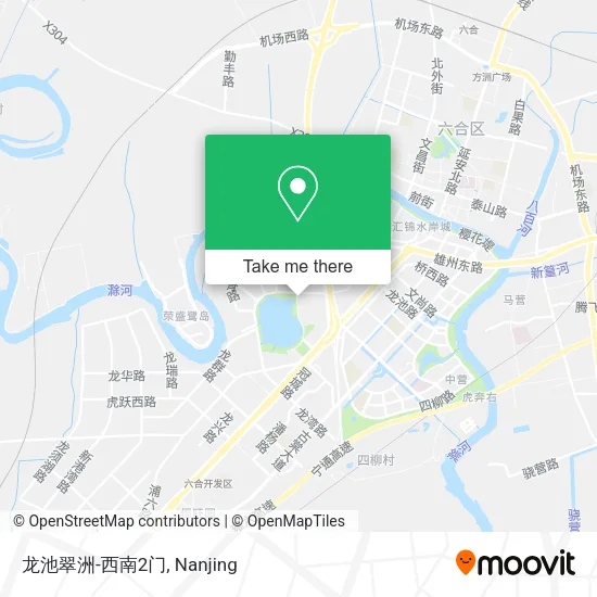 龙池翠洲-西南2门 map