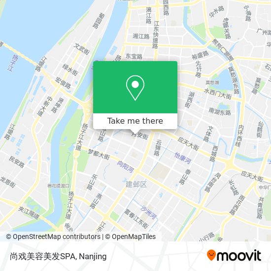 尚戏美容美发SPA map