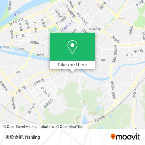 梅欣食府 map