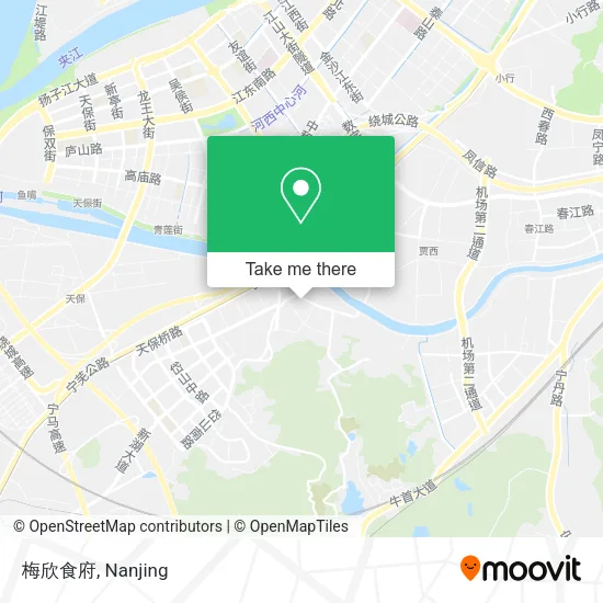 梅欣食府 map
