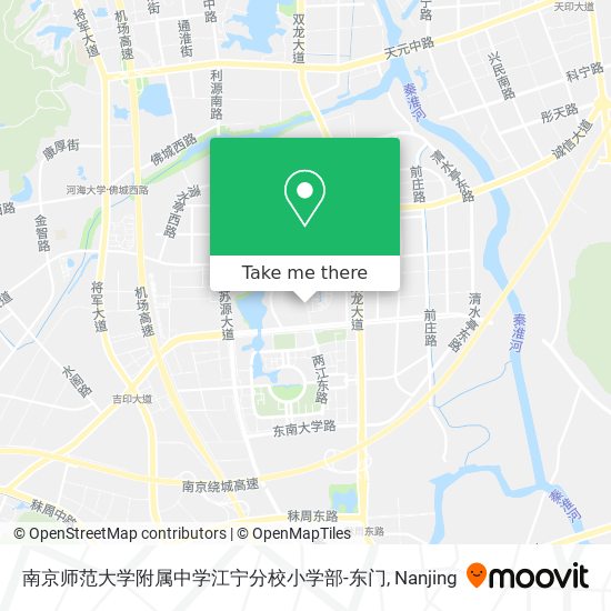 南京师范大学附属中学江宁分校小学部-东门 map