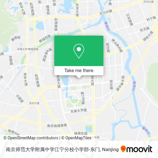 南京师范大学附属中学江宁分校小学部-东门 map