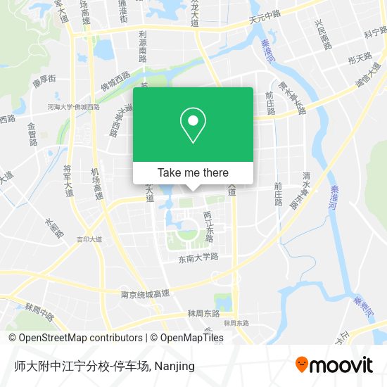 师大附中江宁分校-停车场 map