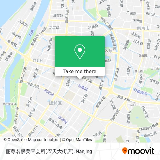 丽尊名媛美容会所(应天大街店) map
