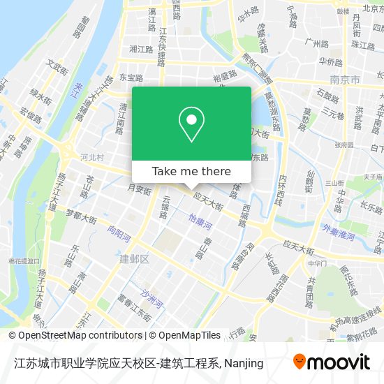 江苏城市职业学院应天校区-建筑工程系 map